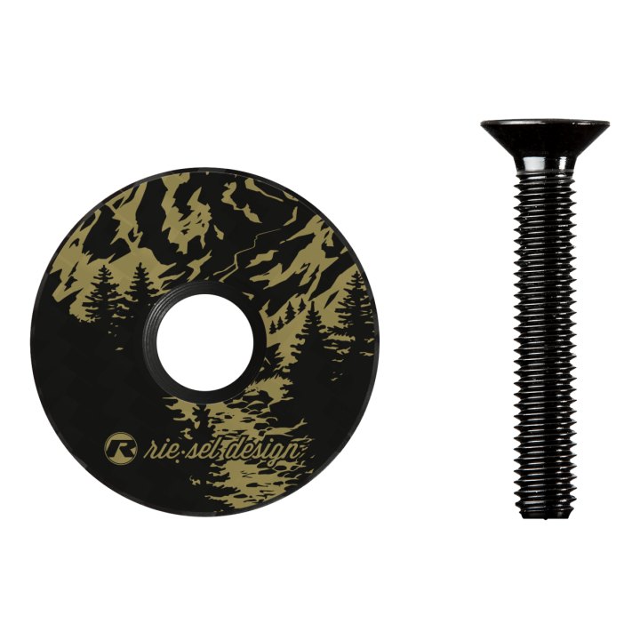 Bouchon de direction Riesel Design STEM:CAP alpine
