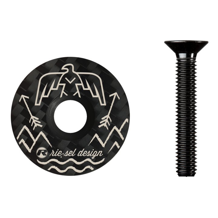 Bouchon de direction Riesel Design STEM:CAP eagle