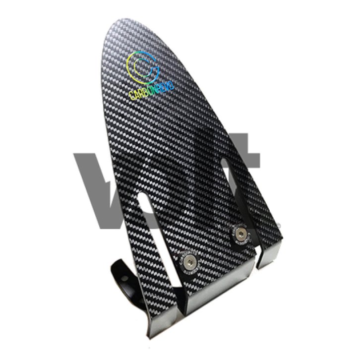 Carbon Revo Garde Boue Arrière V2 Rallongé (rondelles Noires) - Dualtron 1/2