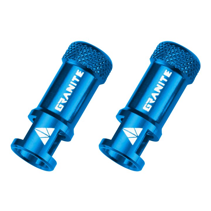 Capuchons de valves Granite CNC/démonte obus Juicy Nipples