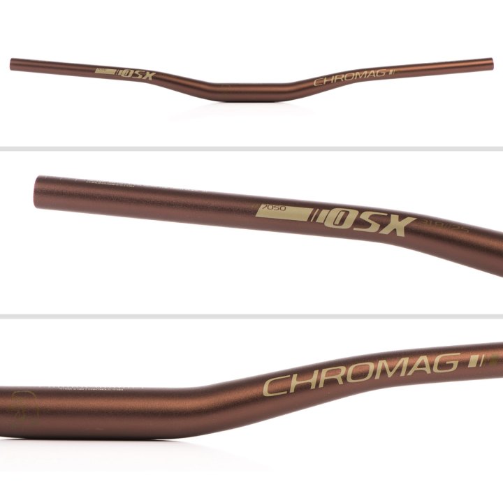 Cintre Chromag OSX Ø31.8mm, 25mm rise 800mm, bronze