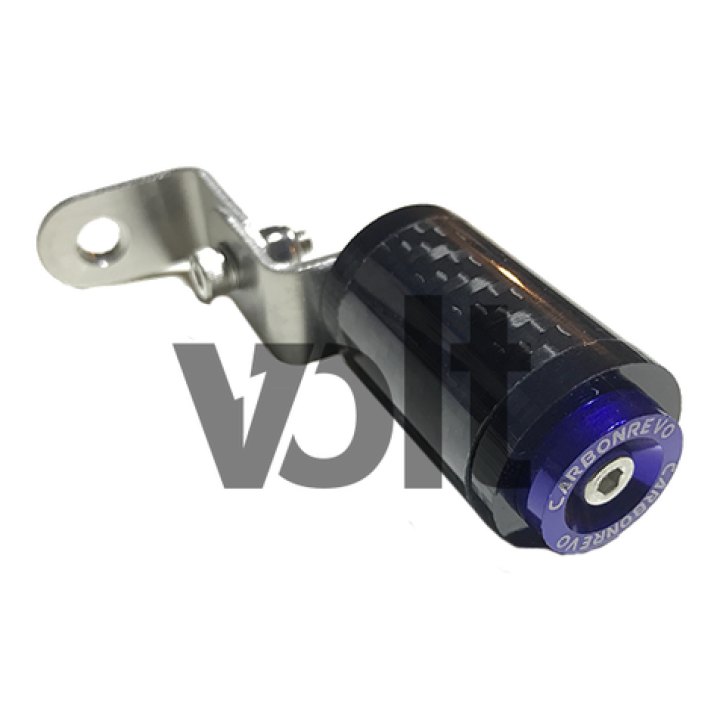 Carbon Revo Support DE Feux Arrière Bleu - 1 Paire - Universel
