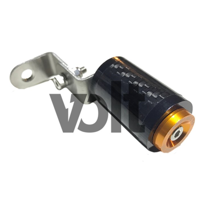 Carbon Revo Support DE Feux Arrière Orange - 1 Paire - Universel
