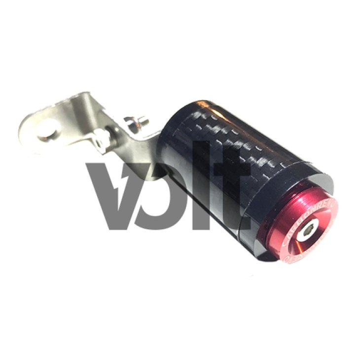 Carbon Revo Support DE Feux Arrière Rouge - 1 Paire - Universel