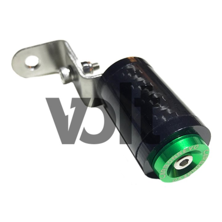 Carbon Revo Support DE Feux Arrière Vert - 1 Paire - Universel