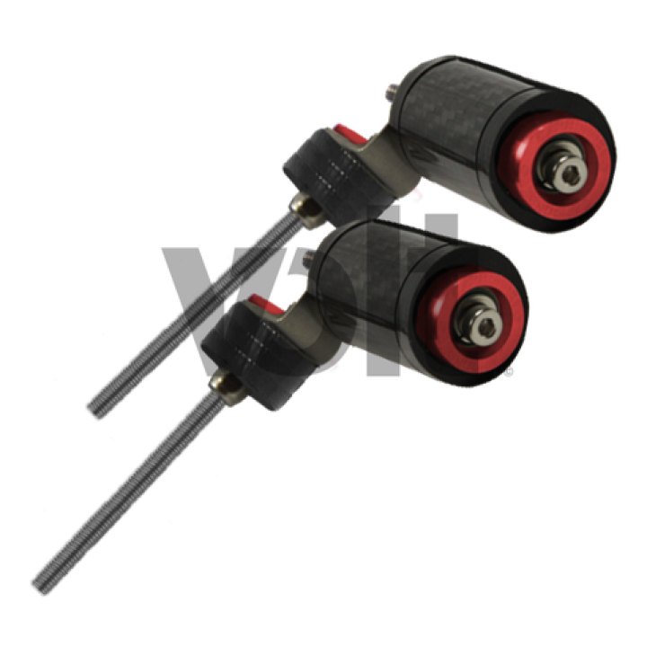 Carbon Revo Support DE Phare Avant (paire) - Ninebot