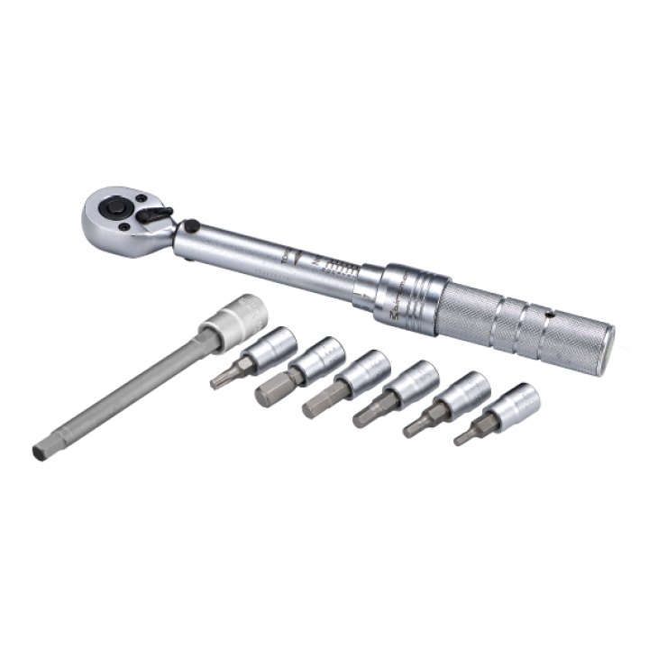 Coffret clés dynamométriques 3-15Nm Birzman avec douilles