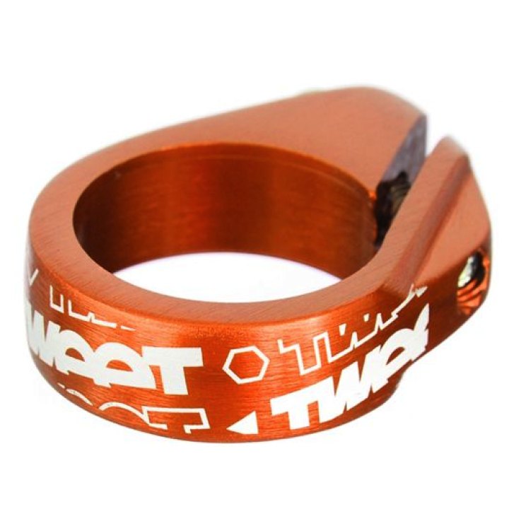 Collier de selle Spank Tweet-Tweet 29.8mm orange
