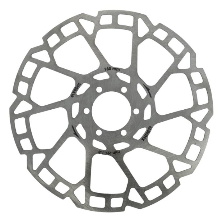 Disque Elvedes Ø180mm, 2mm d'epaisseur, fixation 6 trous