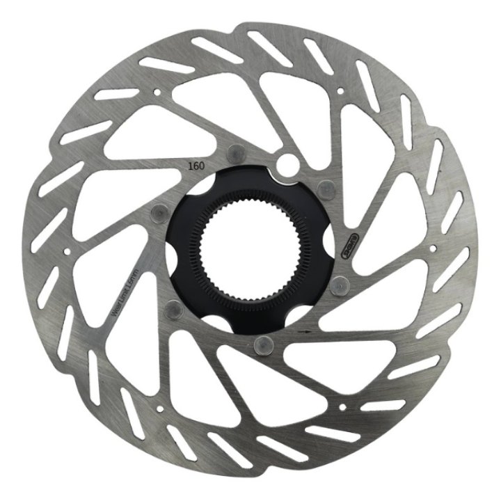 Disque Elvedes Ø160mm, Center-Lock + aimant VAE