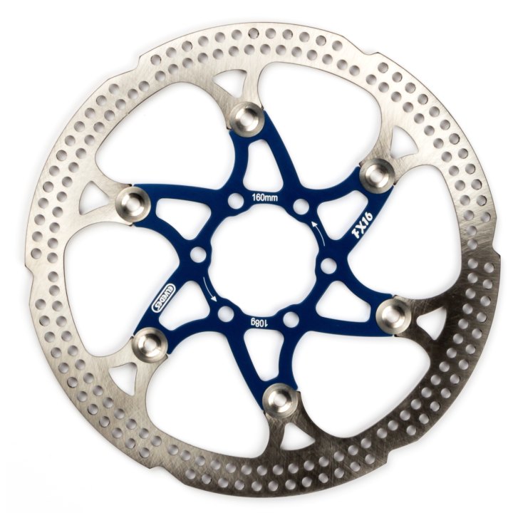 Disque flottant Elvedes FX16 Ø160mm avec vis de fixation