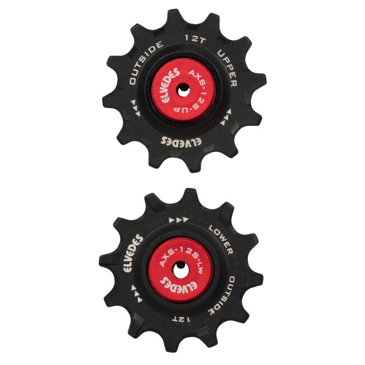 Galet de dérailleur Elvedes pour SRAM AXS XX1 2 x12 Ceramic Hybrid roulements