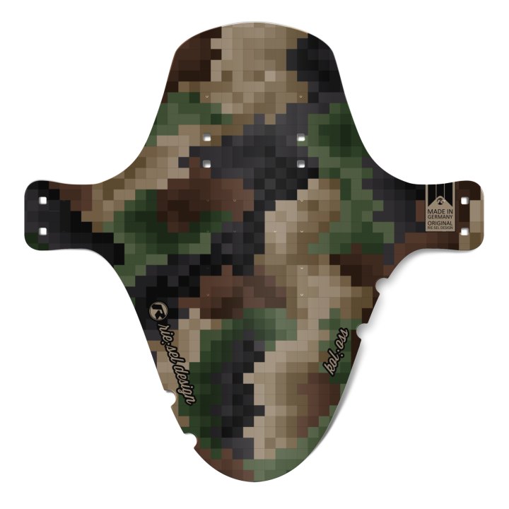Garde-boue avant Riesel Design KOL:OSS pixel camo