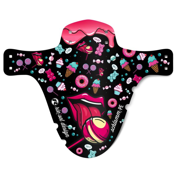 Garde-boue avant Riesel Design SCHLAMM:PE candy