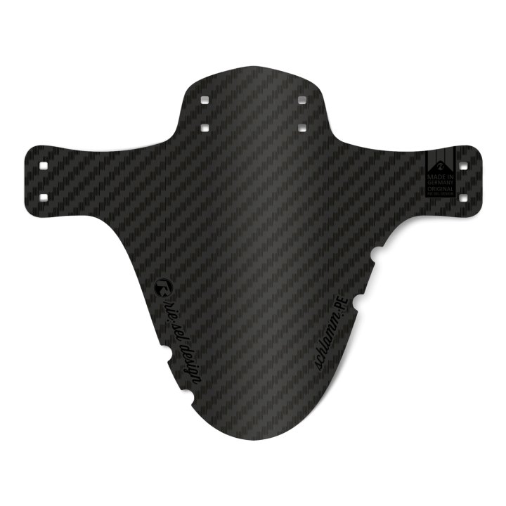 Garde-boue avant Riesel Design SCHLAMM:PE carbon