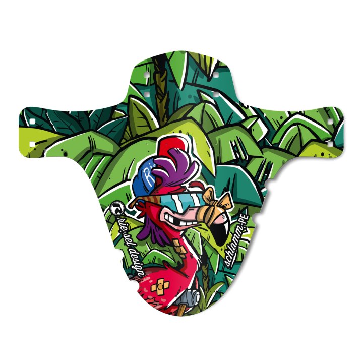 Garde-boue avant Riesel Design SCHLAMM:PE flowmingo