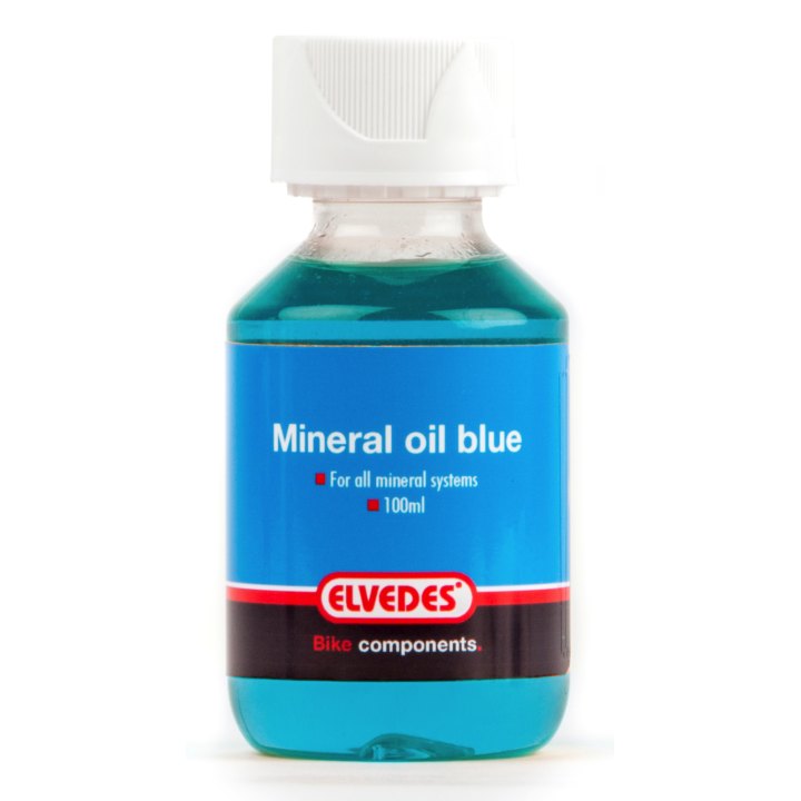 Huile minérale bleue haute performance bidon 100ml Elvedes