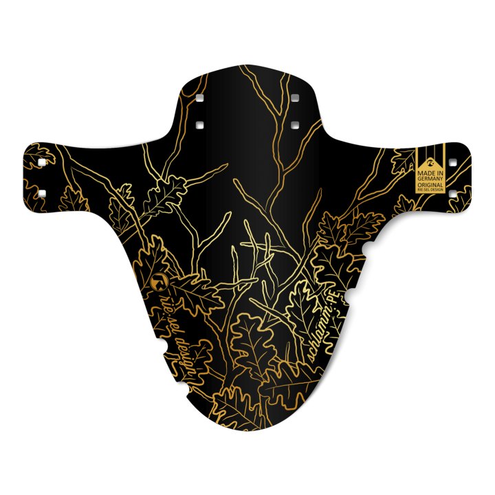 Garde-boue avant Riesel Design SCHLAMM:PE oak leaves