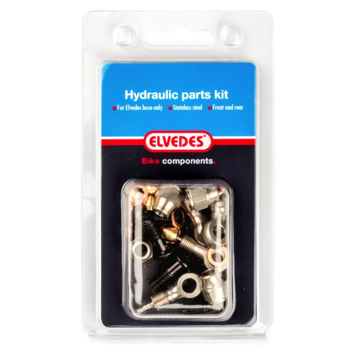 Hydro Elvedes Parts kit 9: M9 Flange bolt + M8 Stainless Steel Parts for Front and Rear