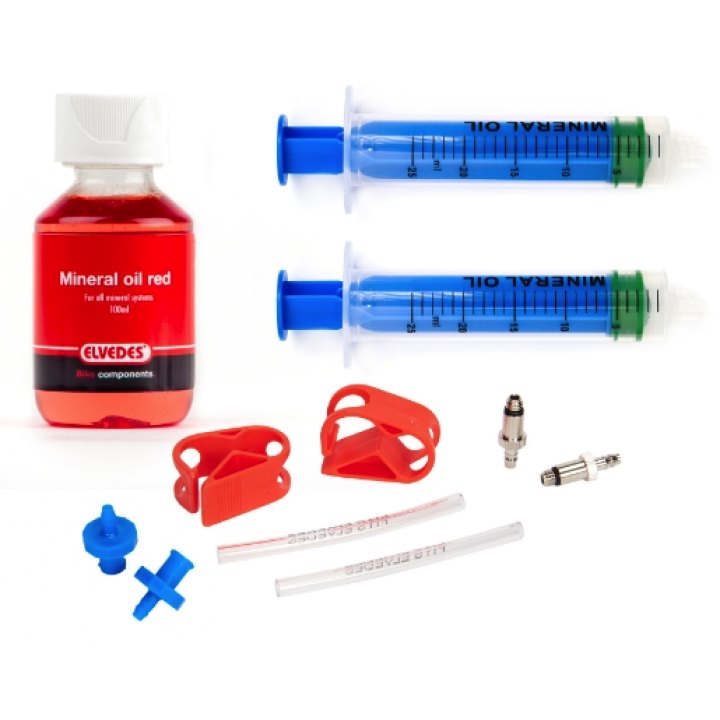 Kit de purge Elvedes pour Formula complet (1x 2018045 + 1x 2018040 + 1x 2016005)