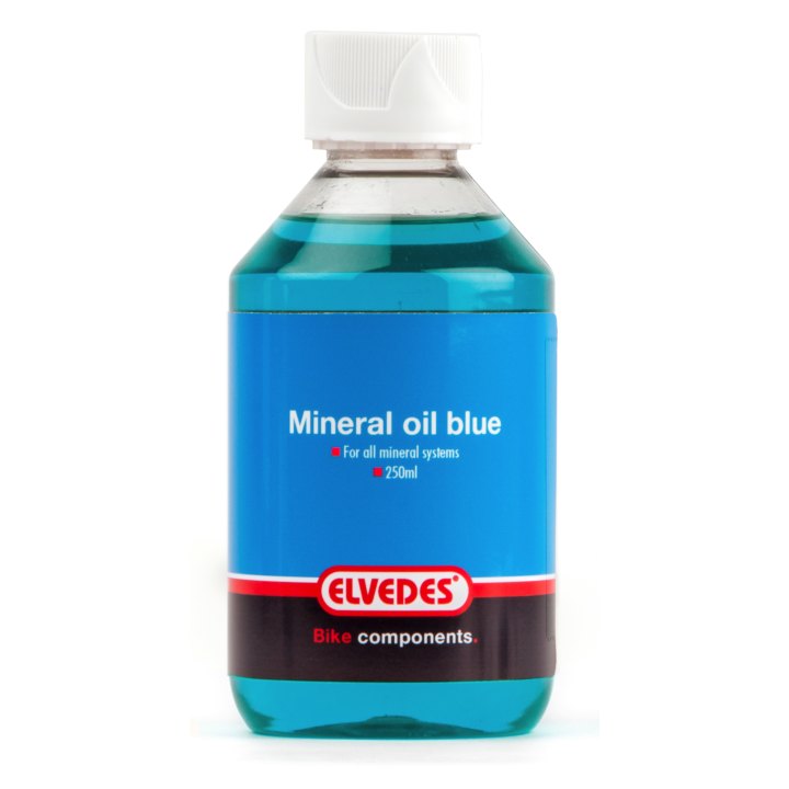 Huile minérale bleue haute performance bidon 250ml Elvedes