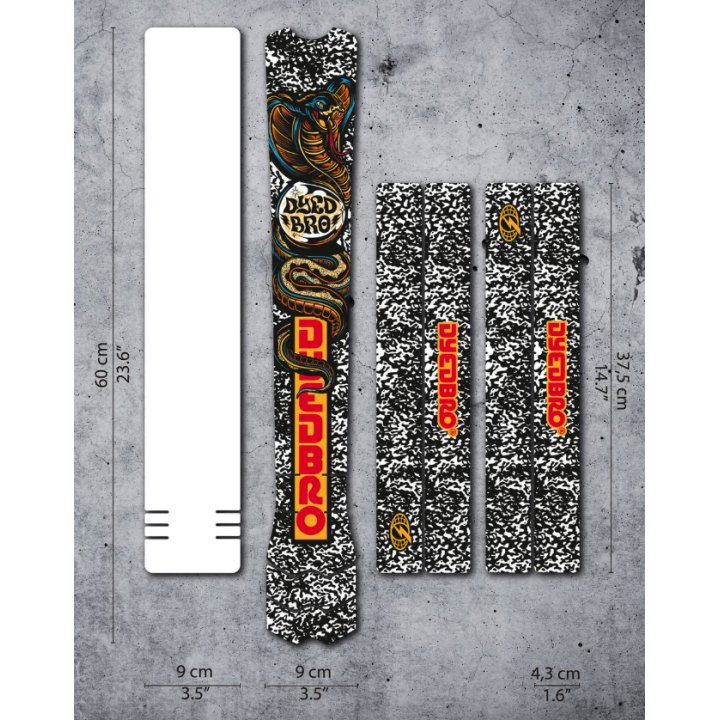 Kit film de protection cadre NEO RRR x DYEDBRO Gloss Black