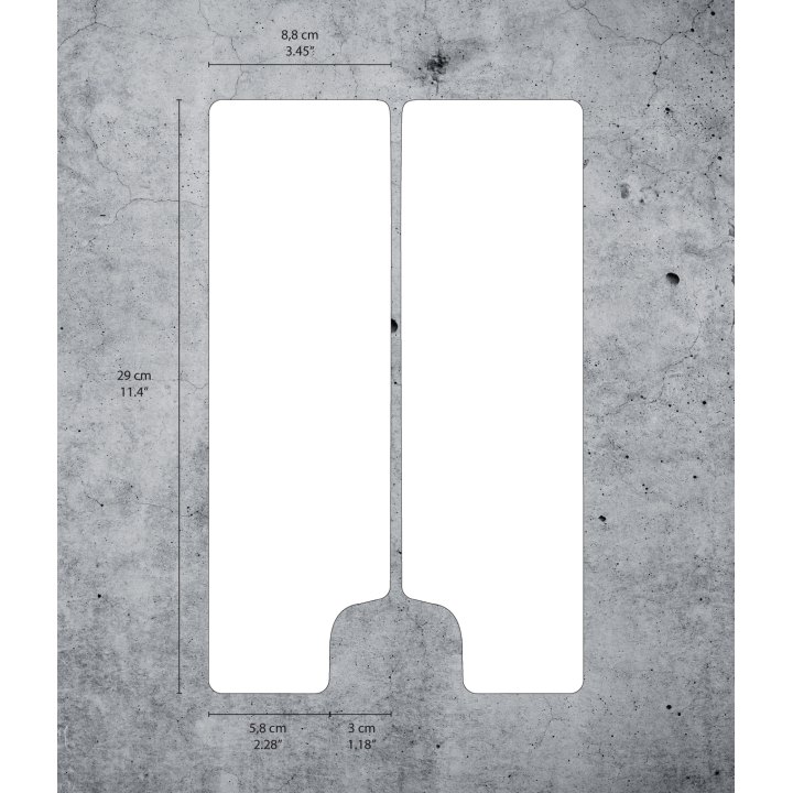 Kit film de protection fourche Clear Gloss DYEDBRO