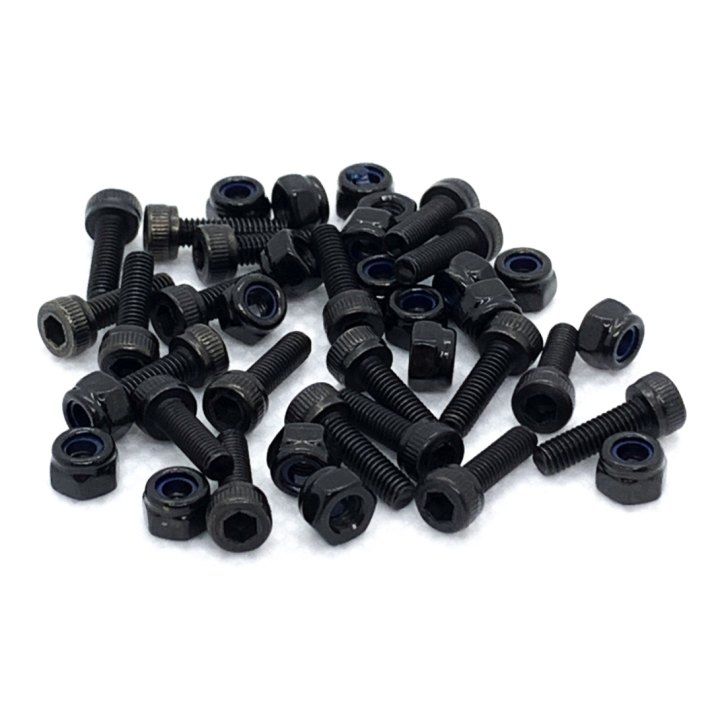 Kit BST Parts Picots + écrous (20x+20x) pédales E-Vident