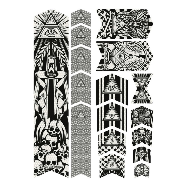 Kit film de protection Riesel Design FRAME:TAPE 3000 cadre illuminati