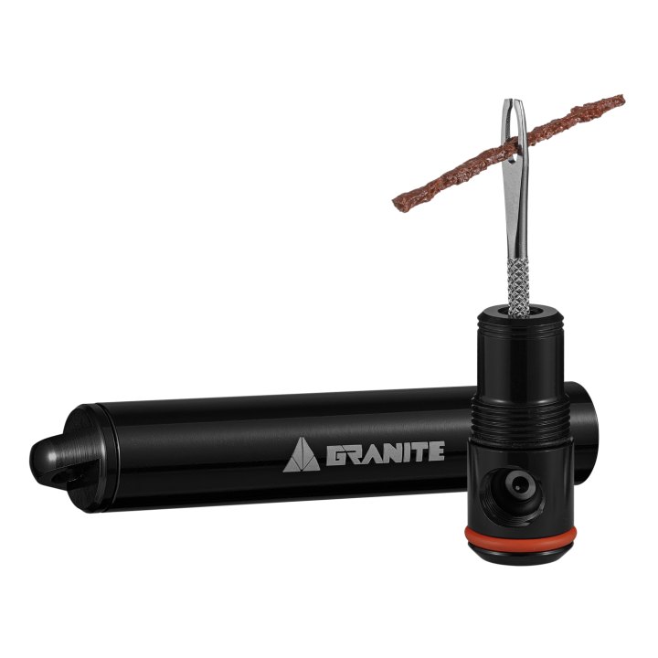 Granite Suture Aero, outil réparation Tubeless insert mèches + Percuteur CO2