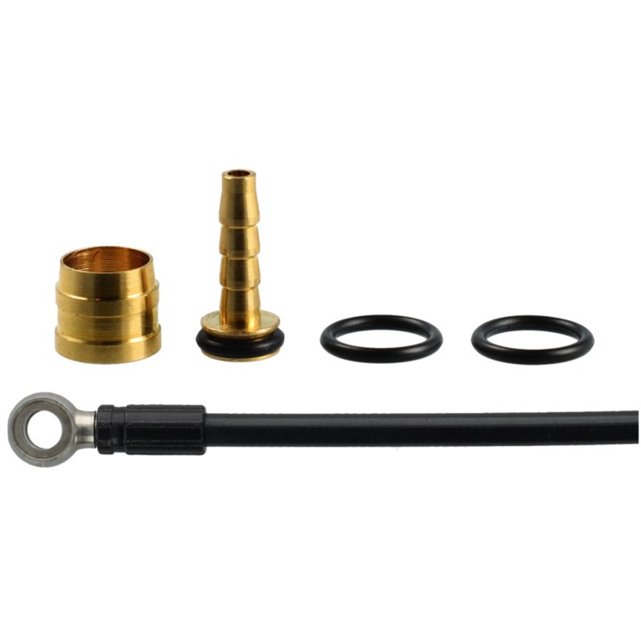 Kit remplacement durite (4m) + banjo & parts Elvedes pour Tektro 5.5