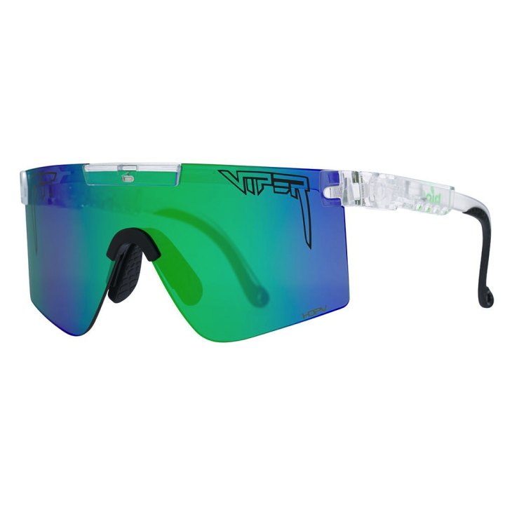 Lunettes de soleil Pit Viper The Bio Clear Original Narrow HDPV Polarized Blue-Green