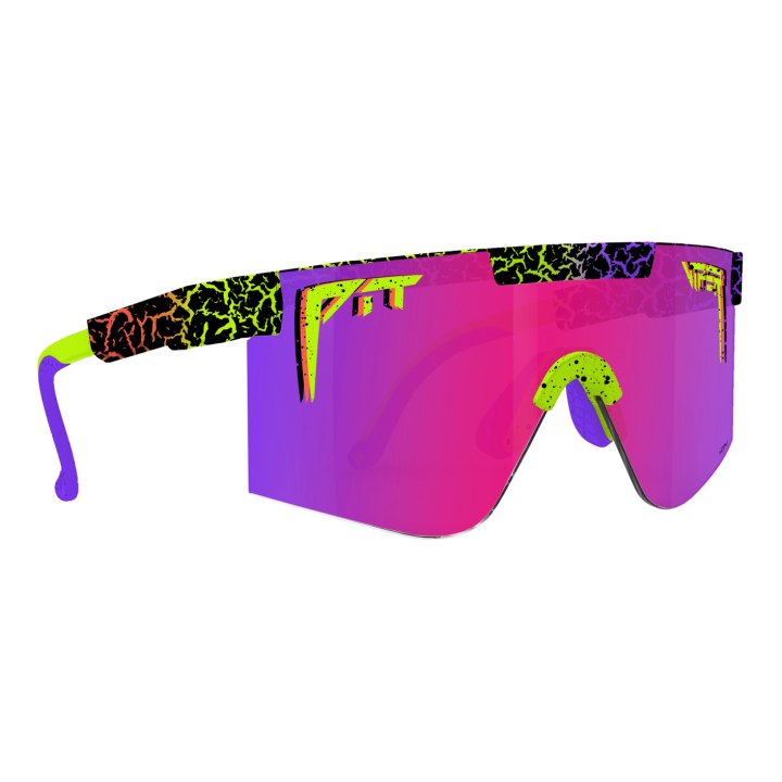 Lunettes de soleil Pit Viper The Electroshock Original Wide HDPV Polarized Pink-Purple