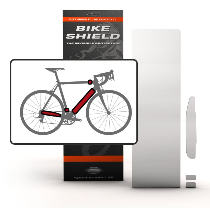 Kit film de protection BikeShield Halfpack