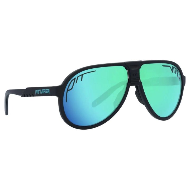 Lunettes de soleil Pit Viper The Exec jethawk polarized blue-green