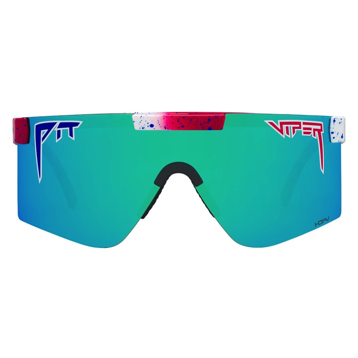 Lunettes de soleil Pit Viper The Firecracker Original Wide HDPV Polarized Blue