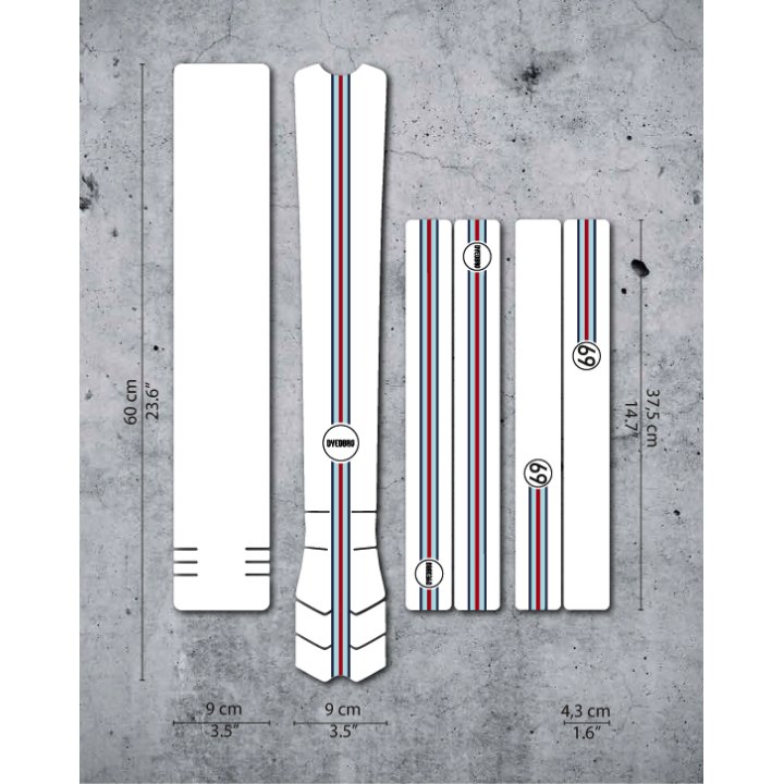 Kit film de protection cadre DYEDBRO NEO Racing Gloss