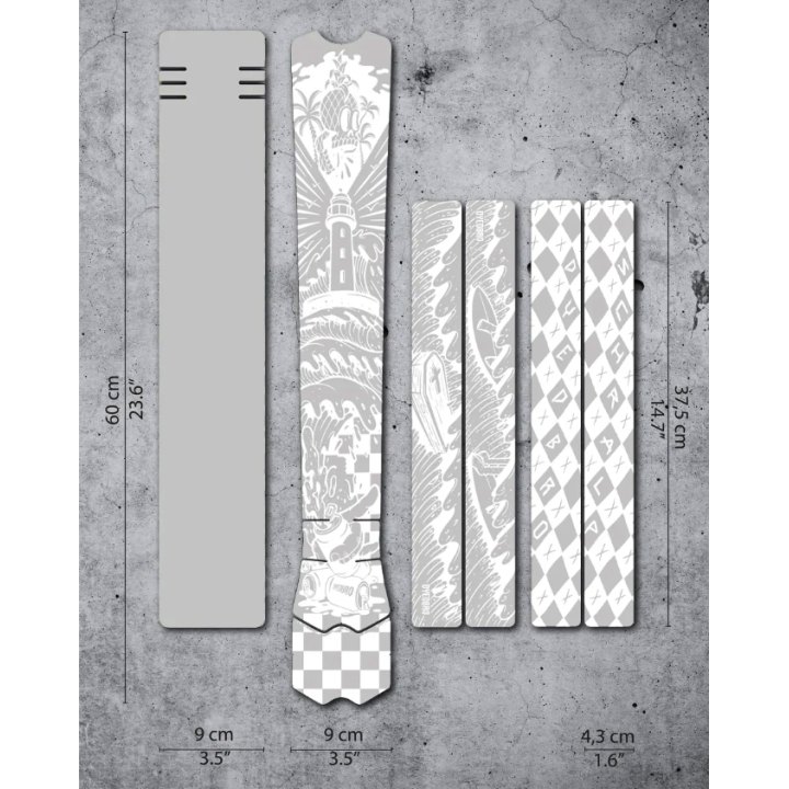 Kit film de protection cadre DYEDBRO NEO Surfs Up Gloss