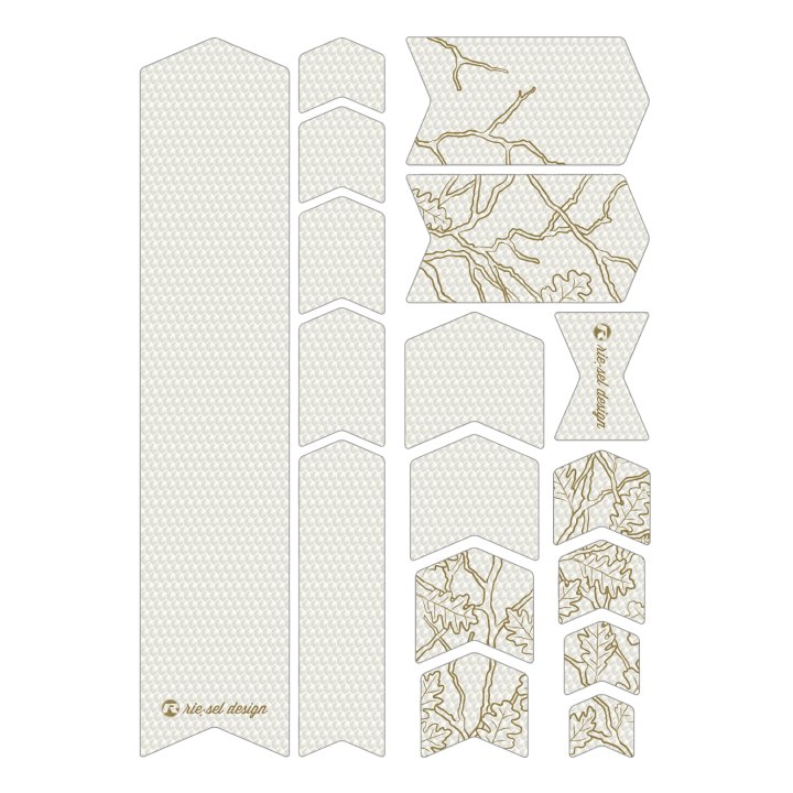 Kit film de protection Riesel Design FRAME:TAPE 3000 cadre oak leaves