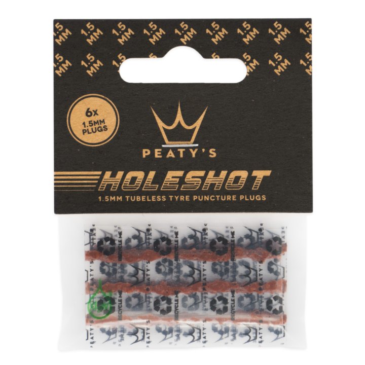 Mèches Peaty's Holeshot recharge 6x 1.5mm