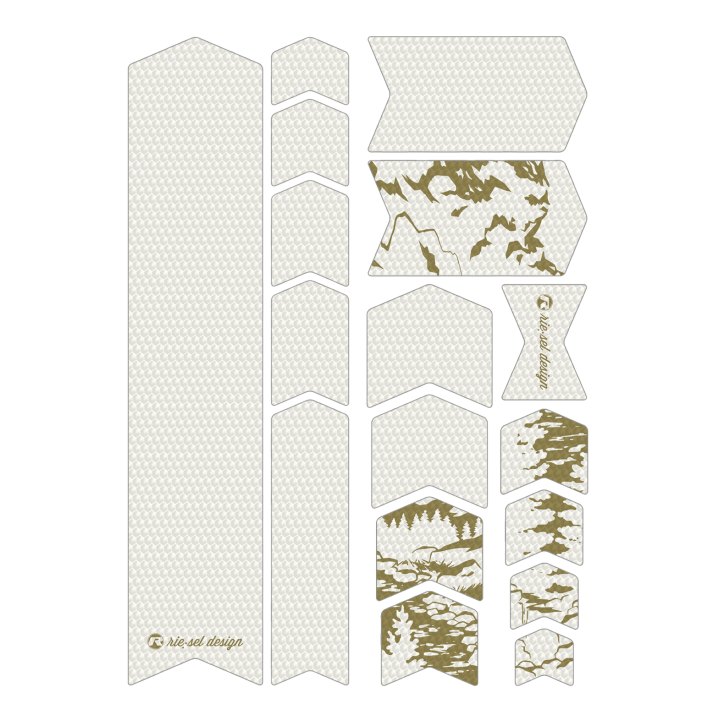 Kit film de protection Riesel Design FRAME:TAPE 3000 cadre alpine