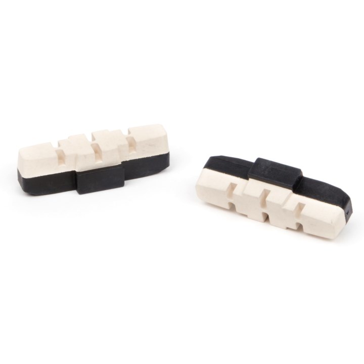 Paire de patins de remplacement White Elvedes Compound pour Magura HS11/HS33