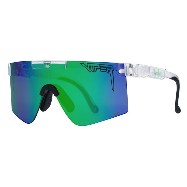 Lunettes de soleil Pit Viper The Bio Clear Original Wide HDPV Polarized Blue-Green