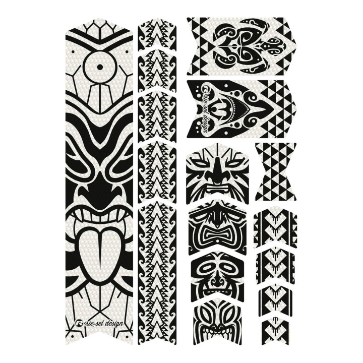 Kit film de protection Riesel Design FRAME:TAPE 3000 cadre maori
