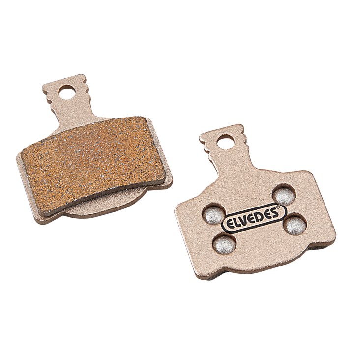 Paire de plaquettes de frein métalliques Elvedes pour Magura MT2, MT4, MT6, MT8, MTSport