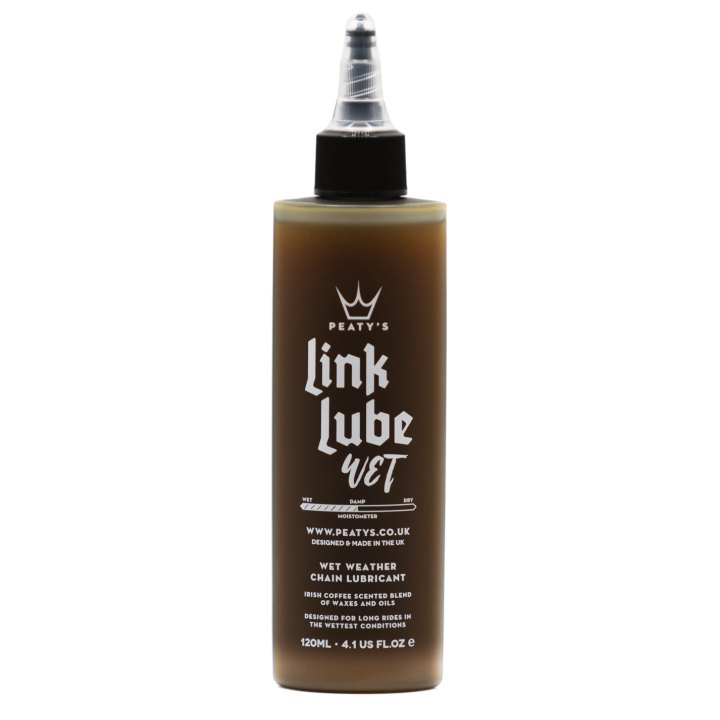 Lubrifiant Peaty's Link Lube condition humide 120ml