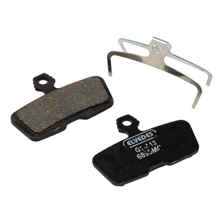 Paire plaquettes frein Elvedes Metal/carbone Code (2011+)/Code R:RSC/DB8/G2 RE/Guide RE
