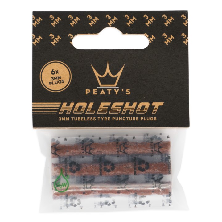 Mèches Peaty's Holeshot recharge 6x 3mm
