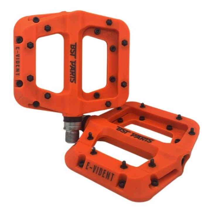 Pédales BST Parts E-Vident Nylon orange
