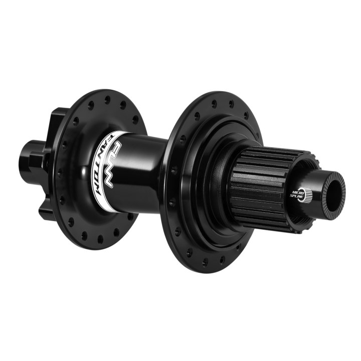 Moyeu arrière Funn Fantom MS, Boost 148x12mm, 32 trous, 102 pts engagements, noir